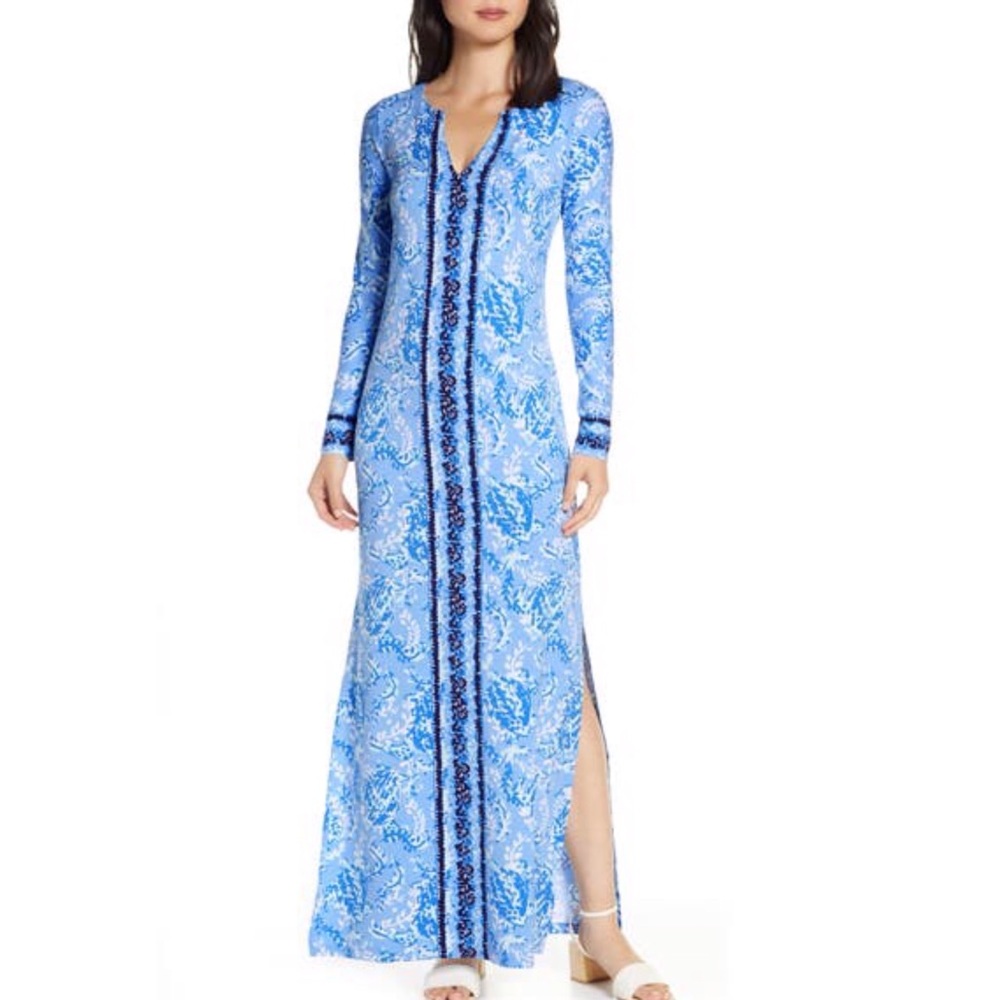 SOLD Lilly Pulitzer Faye UPF Maxi Dress - Picture 2 of 16